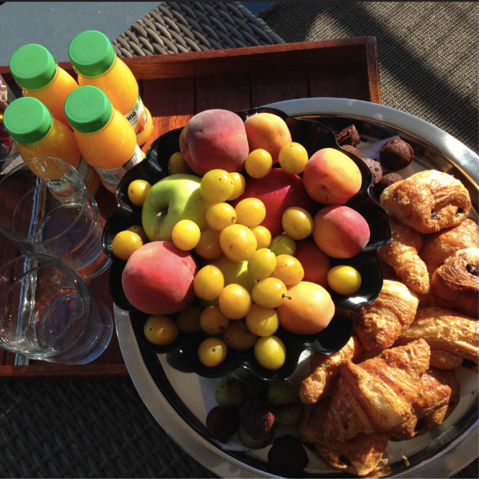 petit dej croisière fruité privée