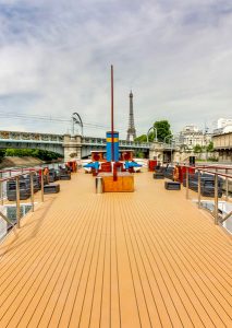 pont supérieur bateau
