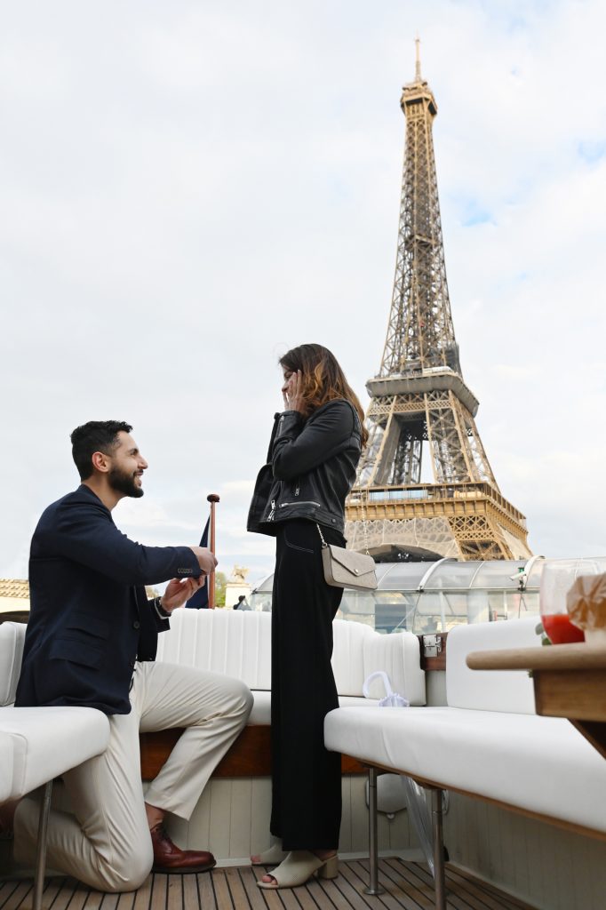 Demande en mariage - Bateau mon Paris