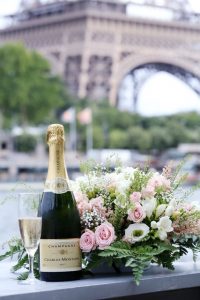 bouquet tour eiffel bateau