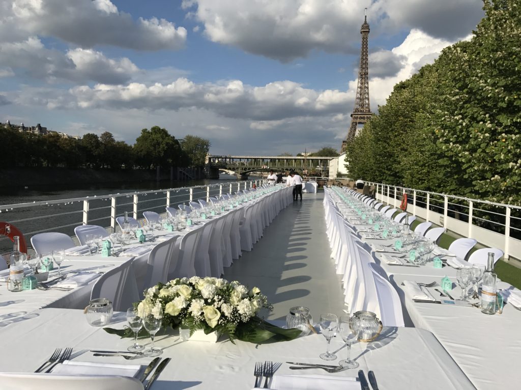 Mariage sur la Seine Paris