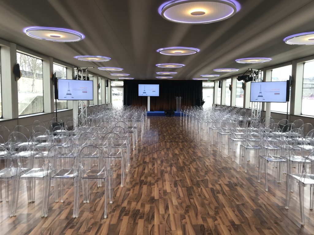 Soirée d'entreprise sur la Seine