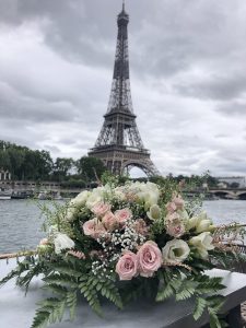 bouquet tour eiffel bateau