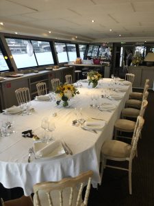 intérieur bateau événement