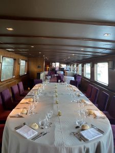intérieur bateau événement