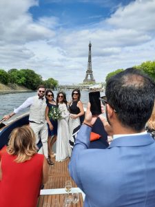 mariage bateau seine paris