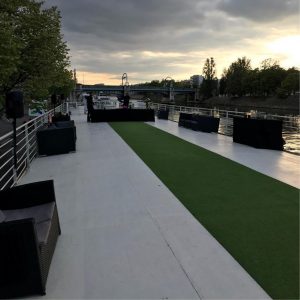 privatisation événement ponton
