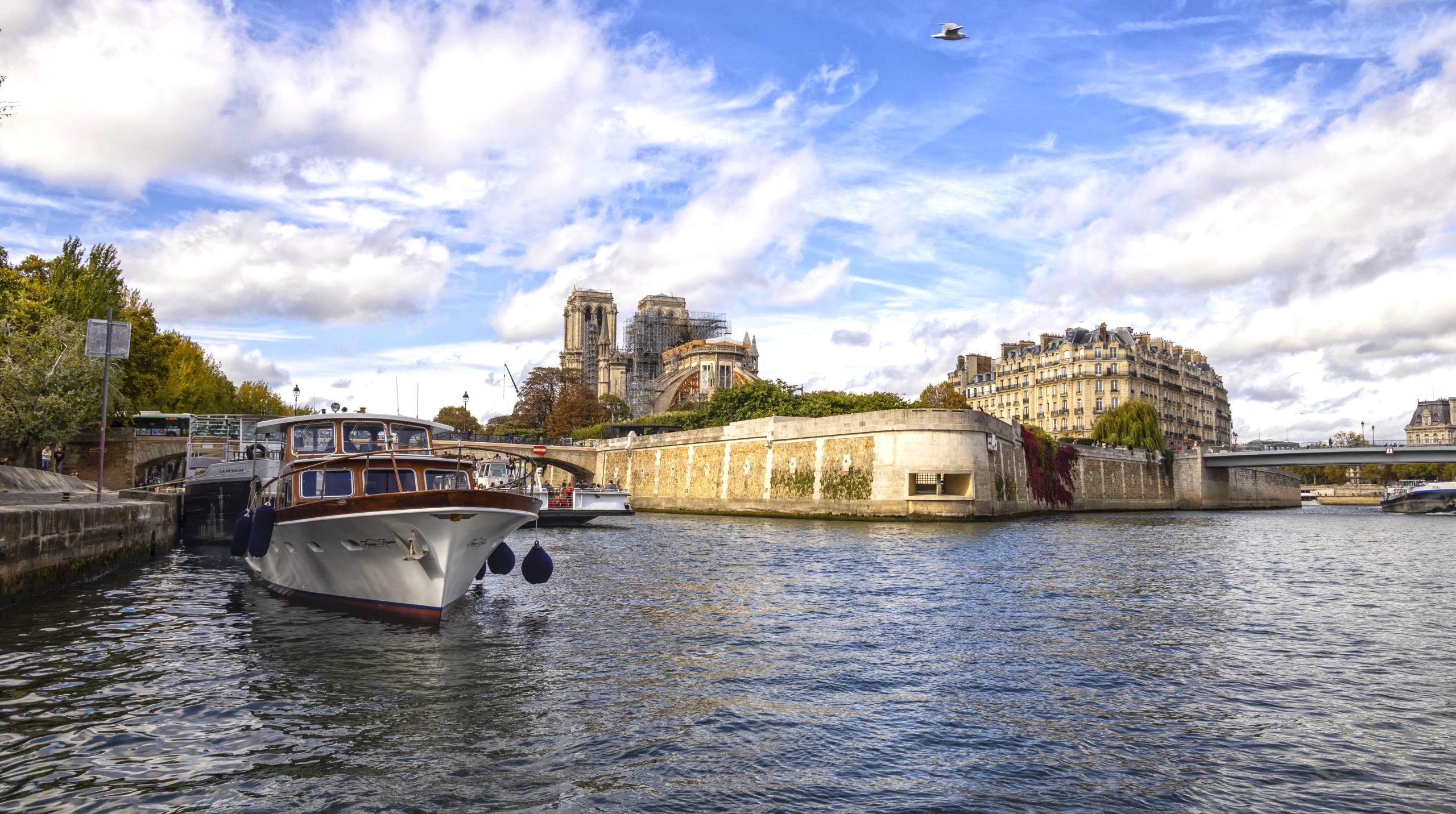 bateau seine cathédrale notre dame