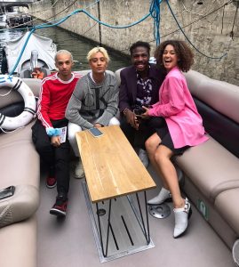 bateau private la seine croisière léna situation
